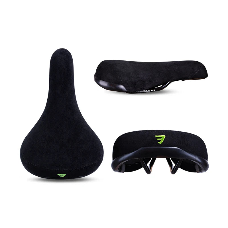 Funsea Bicycle Saddle Wheelie Black Logos in USA.