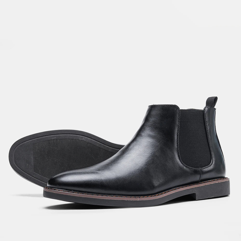 Men Chelsea Boots Brand Retro Comfortable Fashion Men Boots in USA