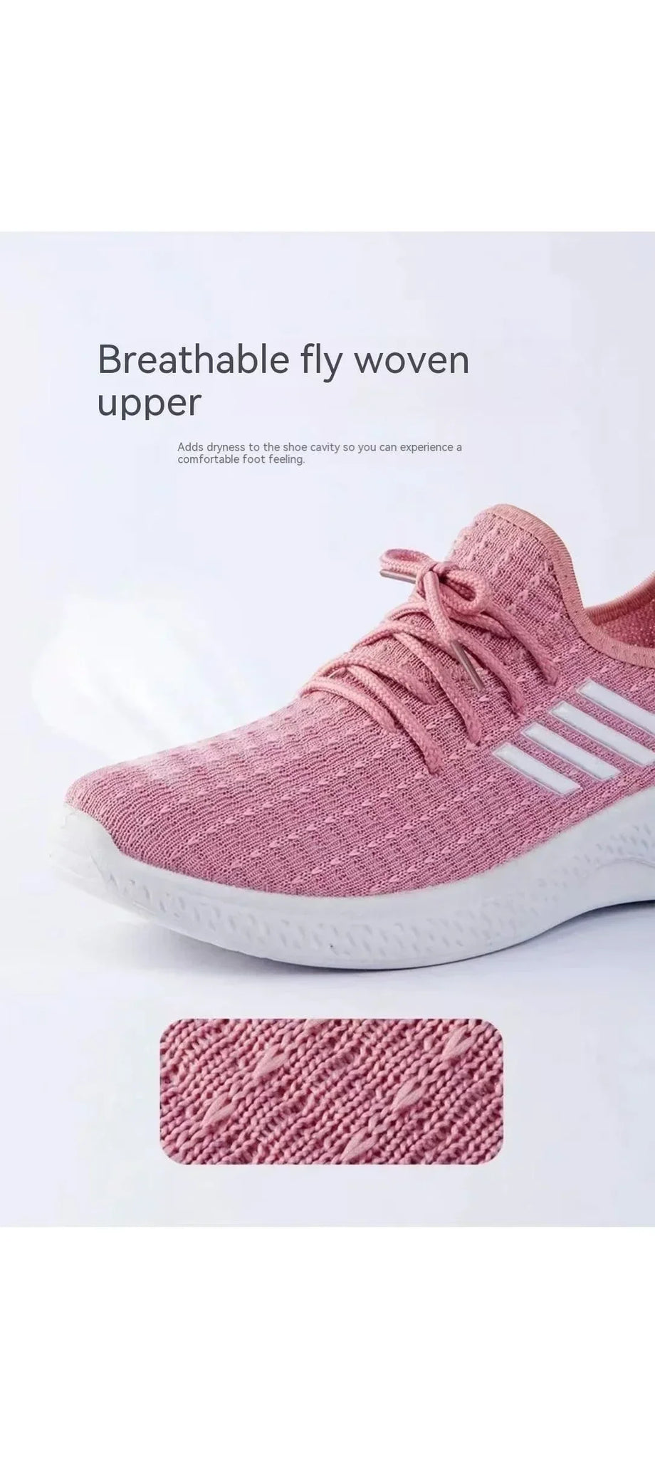 Fashionable Flying Woven Women's Running Shoes in USA