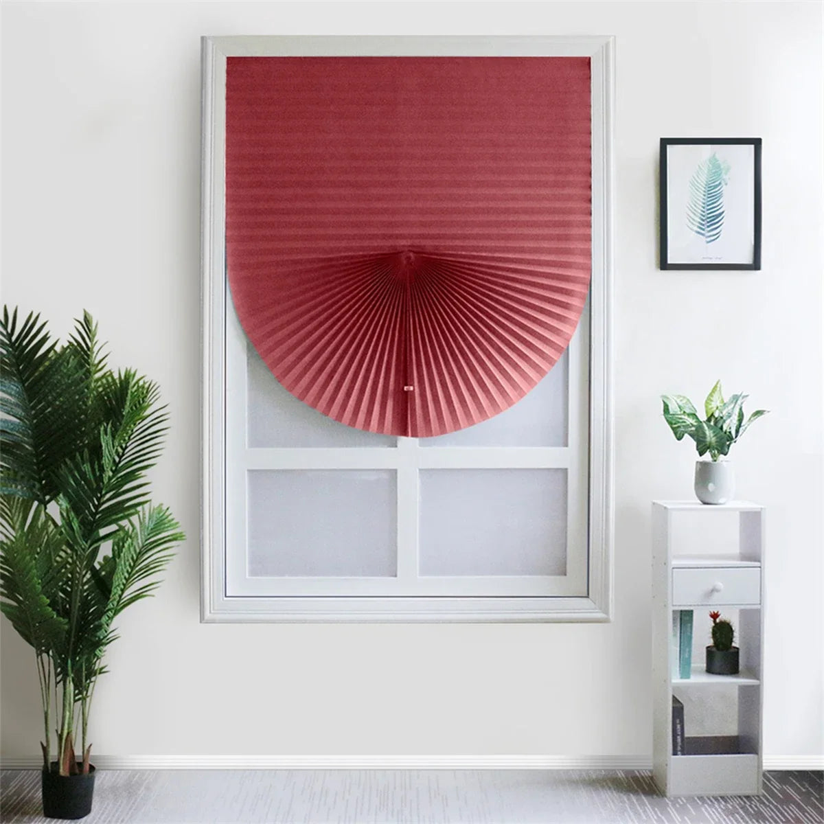 Window Blinds Pleated Fabric Shades Window Shades Cordless in USA