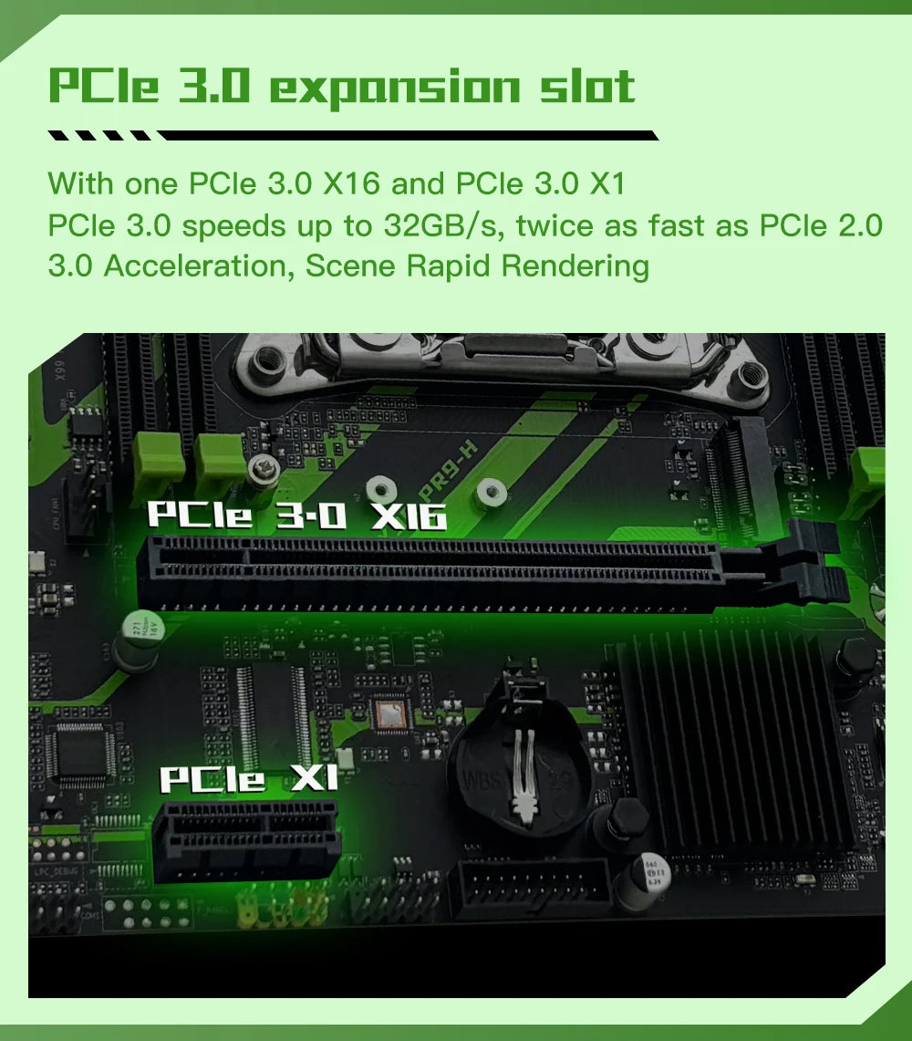 MACHINIST X99 PR9-H Motherboard Set Kit With Intel LGA2011-3 Xeon E5 2