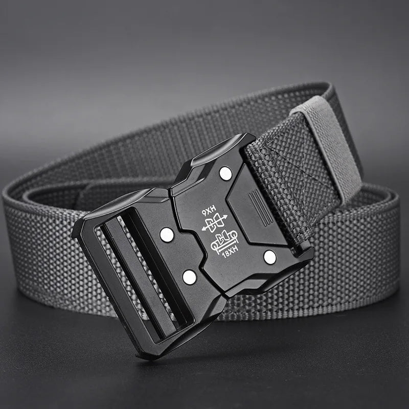 Tactical Waist Belt - Durable Automatic Buckle, in USA