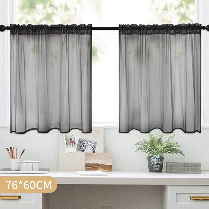 Short Curtains Living Room Bedroom Curtains in USA