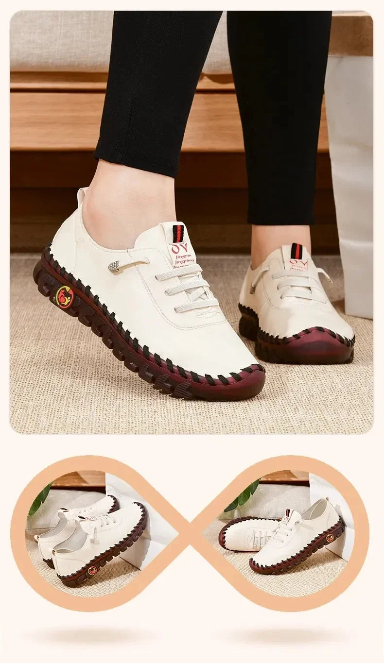 Sneakers Women Shoes Leather Loafers Shoes Women in USA