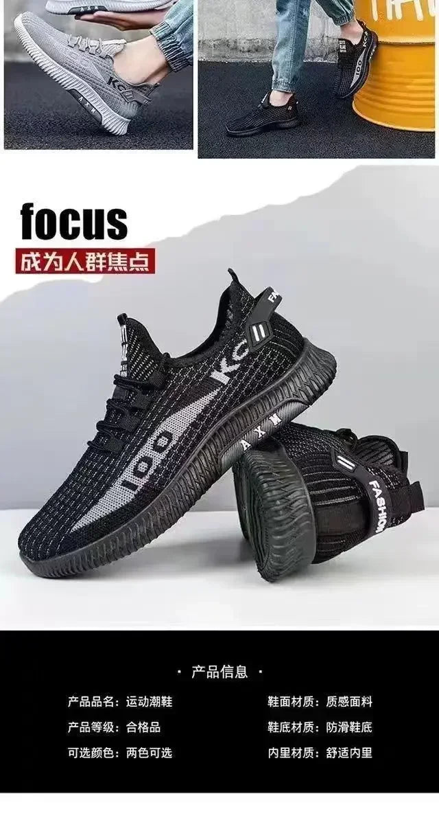 Mesh Sneakers Comfortable Trendy Versatile Shoes Men in USA