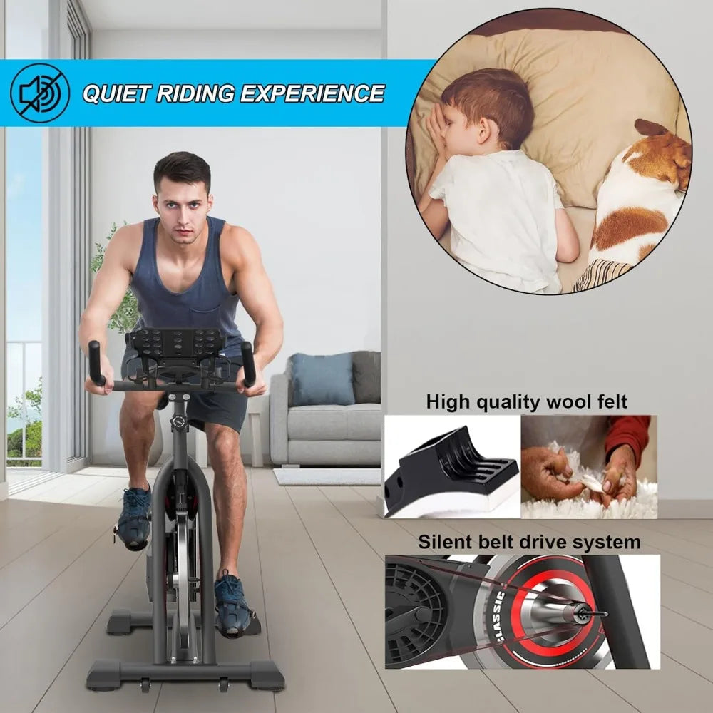 Exercise Bikes Stationary,Indoor Cycling Bike Home Cardio Gym in USA