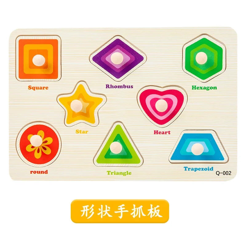 Wooden Puzzles for Toddlers Montessori Baby in USA