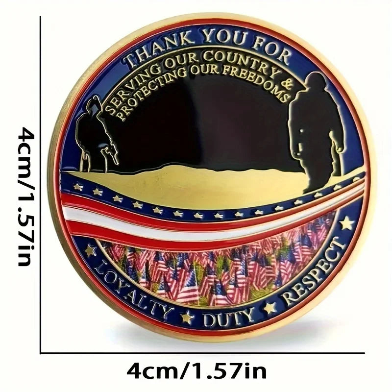 Veterans Thank You Challenge Coins Your Service Gifts in USA