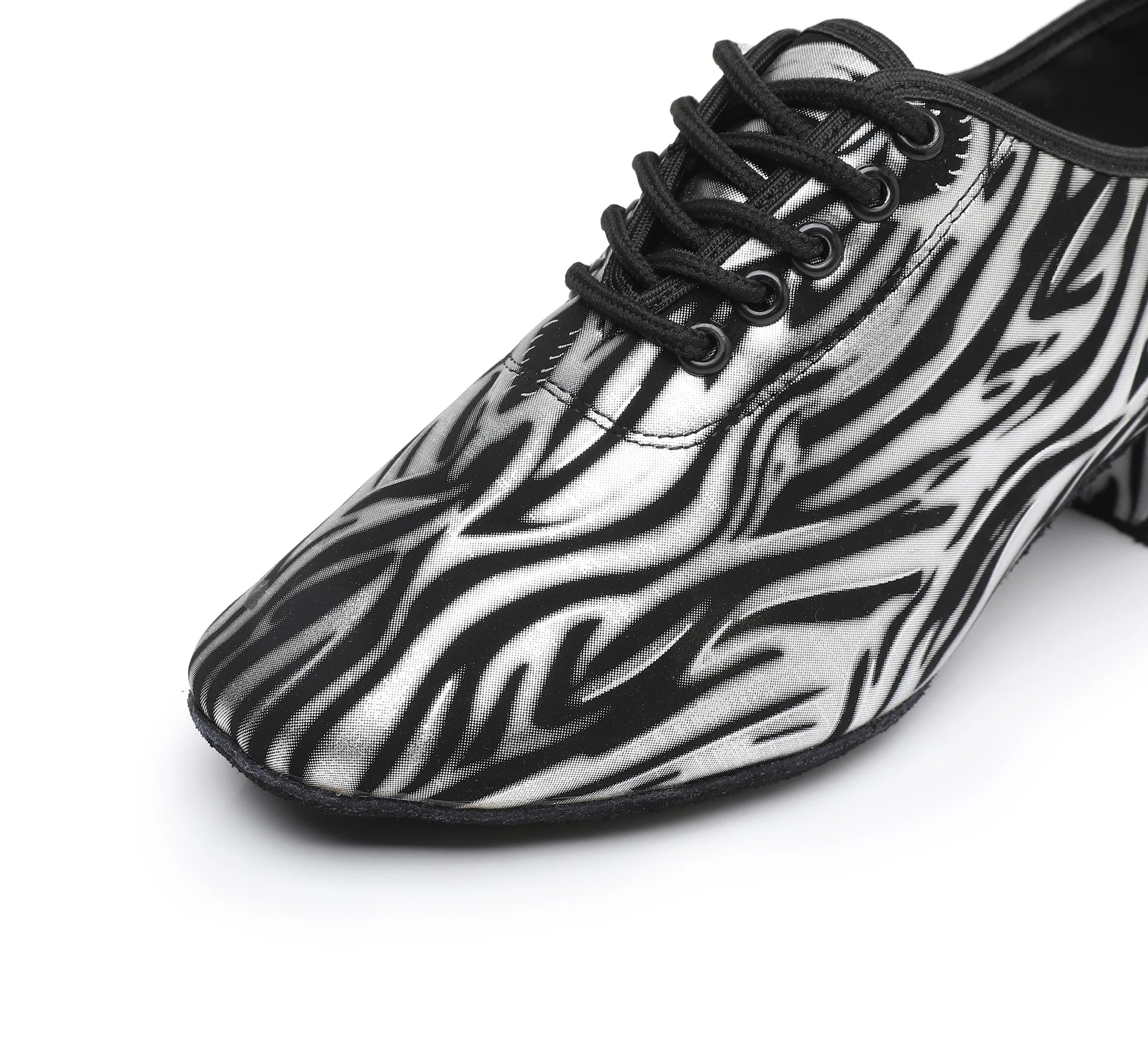 Ladies' Indoor Zebra Pattern Dance Shoes in USA