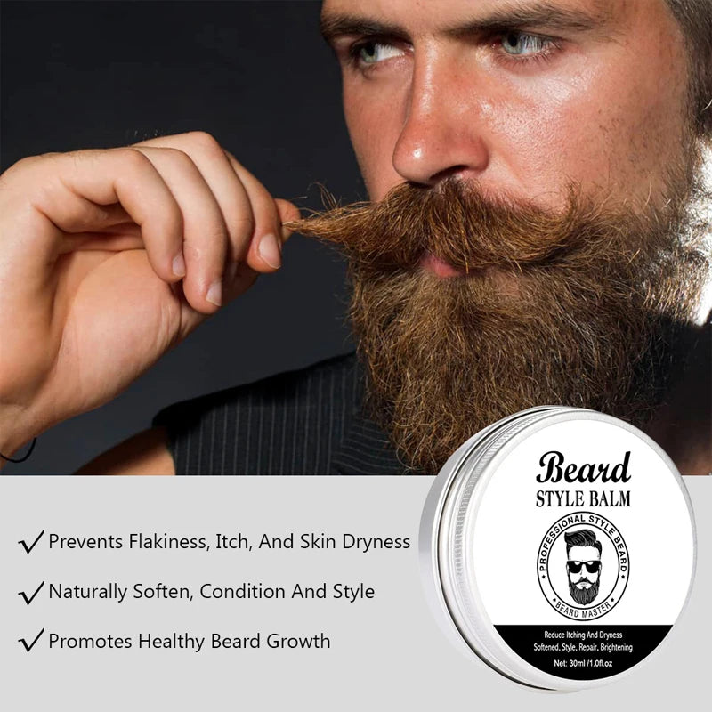 Beard Balm Men Natural Beard Care Wax Balm in USA