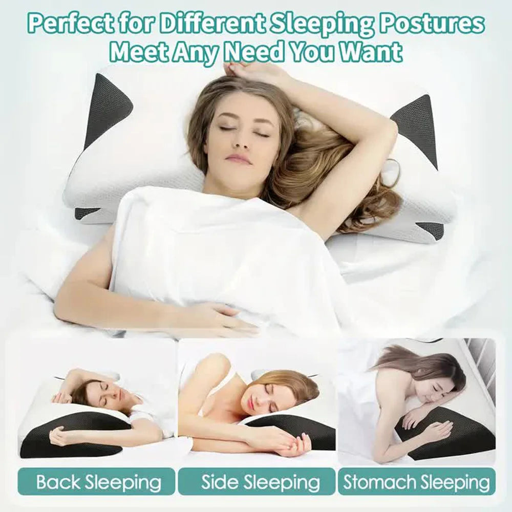 Butterfly Sleep Memory Neck Pillow Slow Rebound in USA