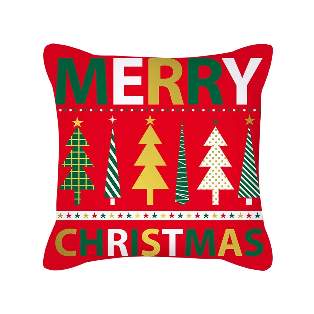 Christmas Cushion Covers Pillow Cases for Sofa in USA.