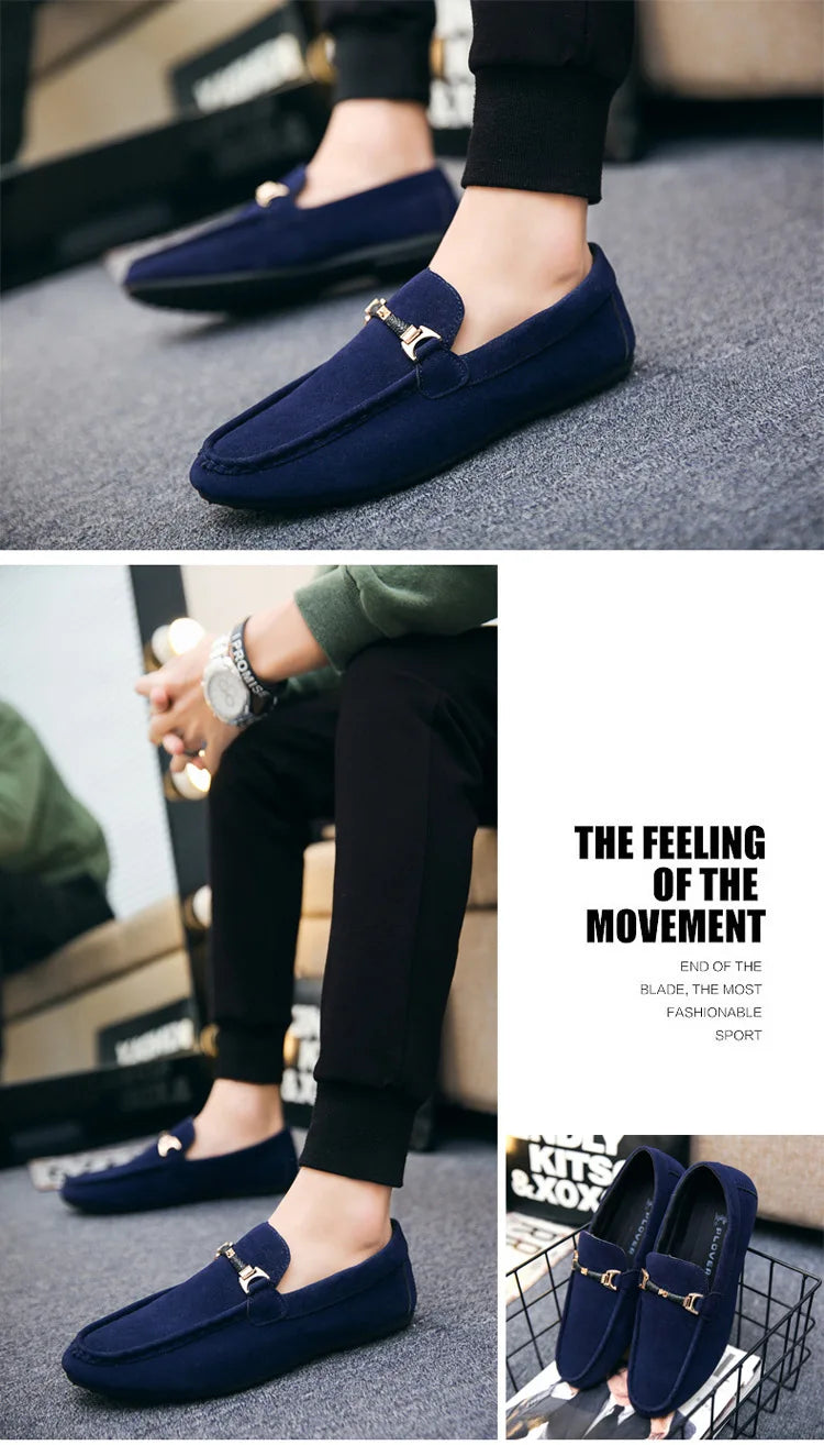 Slip-on Loafers Men Soft Driving Moccasins High Quality in USA