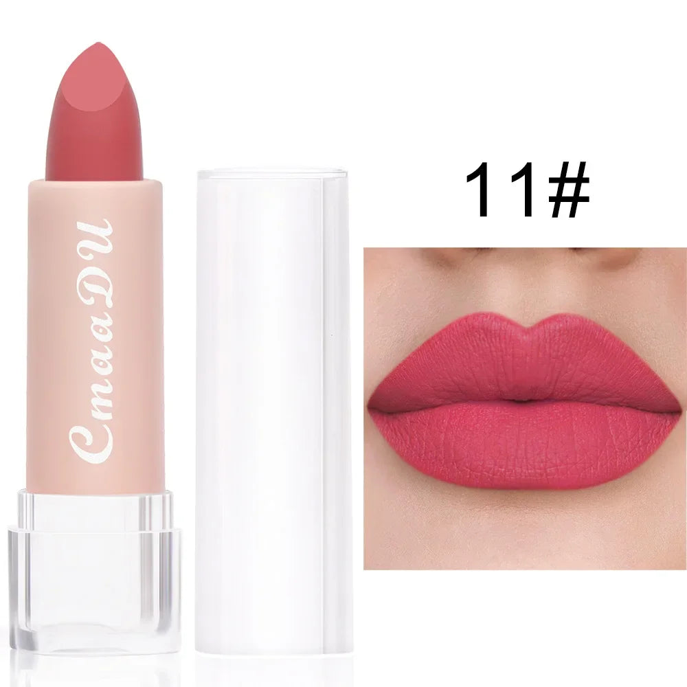 Matte Nude Lipstick Waterproof Long Lasting Non-stick in USA