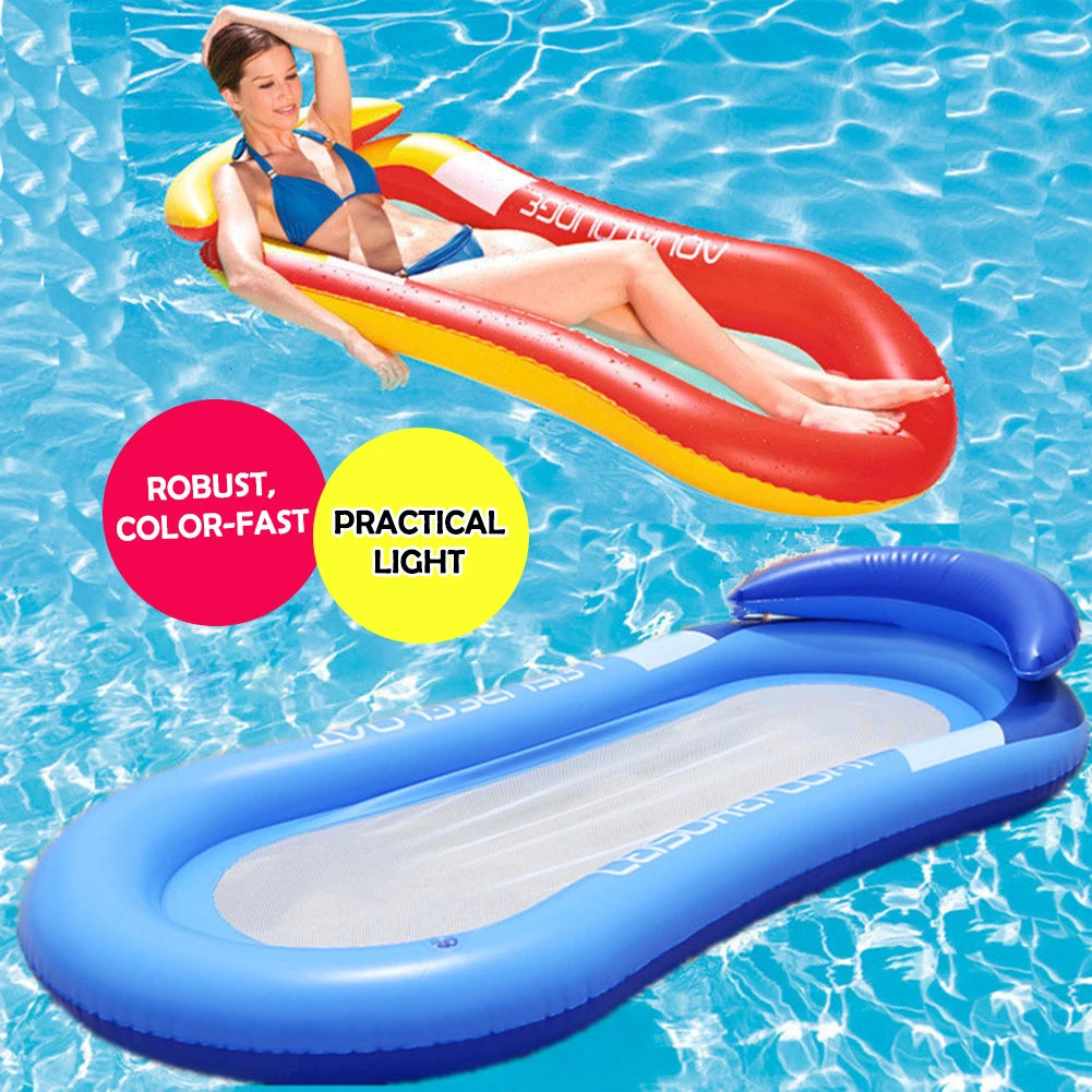 Summer Foldable Floating Row Outdoor Sunbath Lounger Water in USA