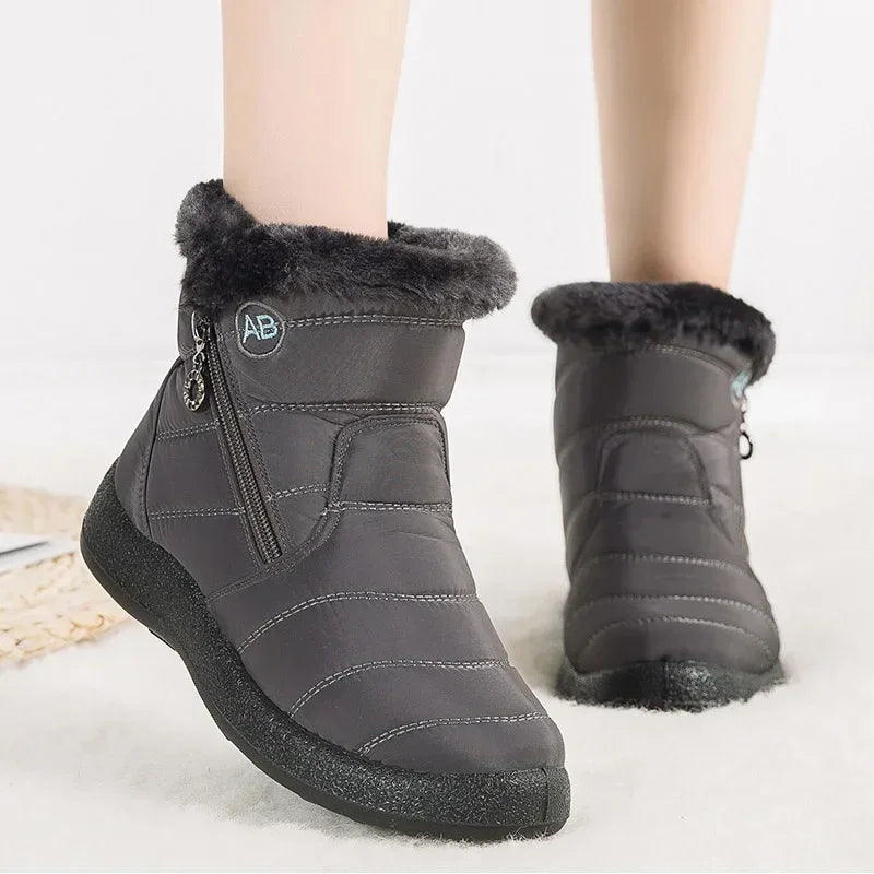 Winter Women Boots Thick Bottom Ankle Boots Women in USA