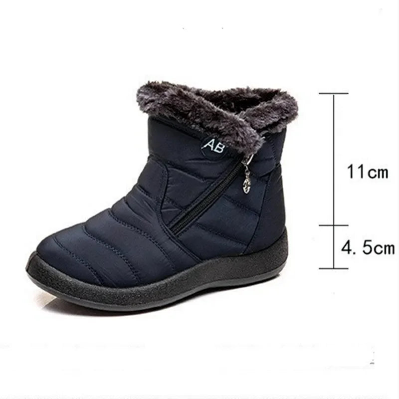 Winter Women Boots Thick Bottom Ankle Boots Women in USA