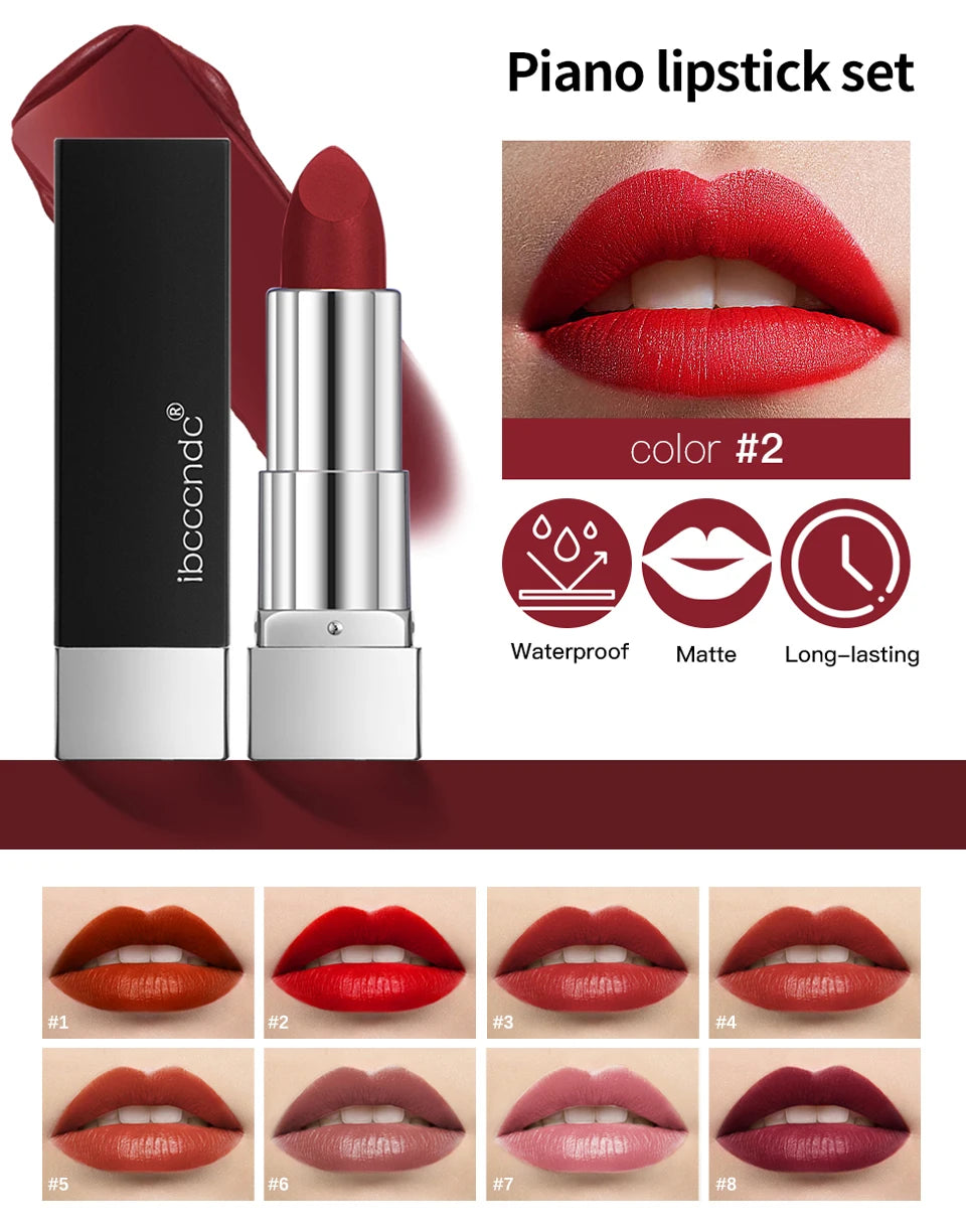 Velvet Matte Lipstick Set Long Lasting Waterproof in USA