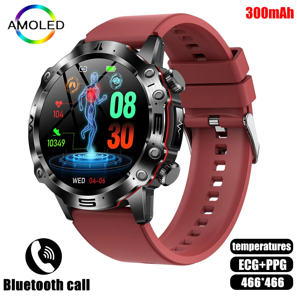 Bluetooth Call Smart Watch Men Health Blood Pressure IN USA.