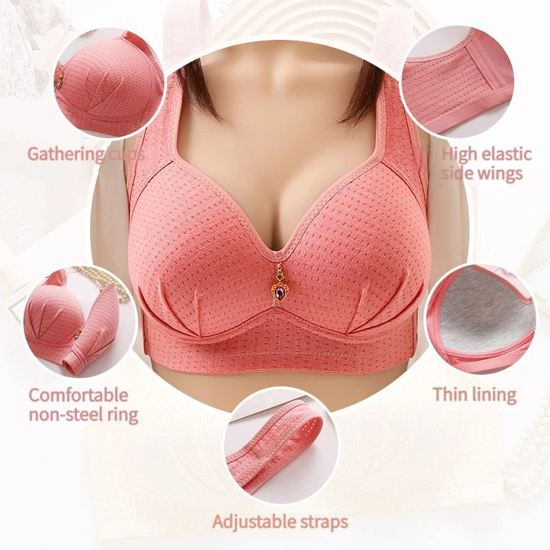 Push Up Tops Bra Women Sexy Adjustable Underwear in USA