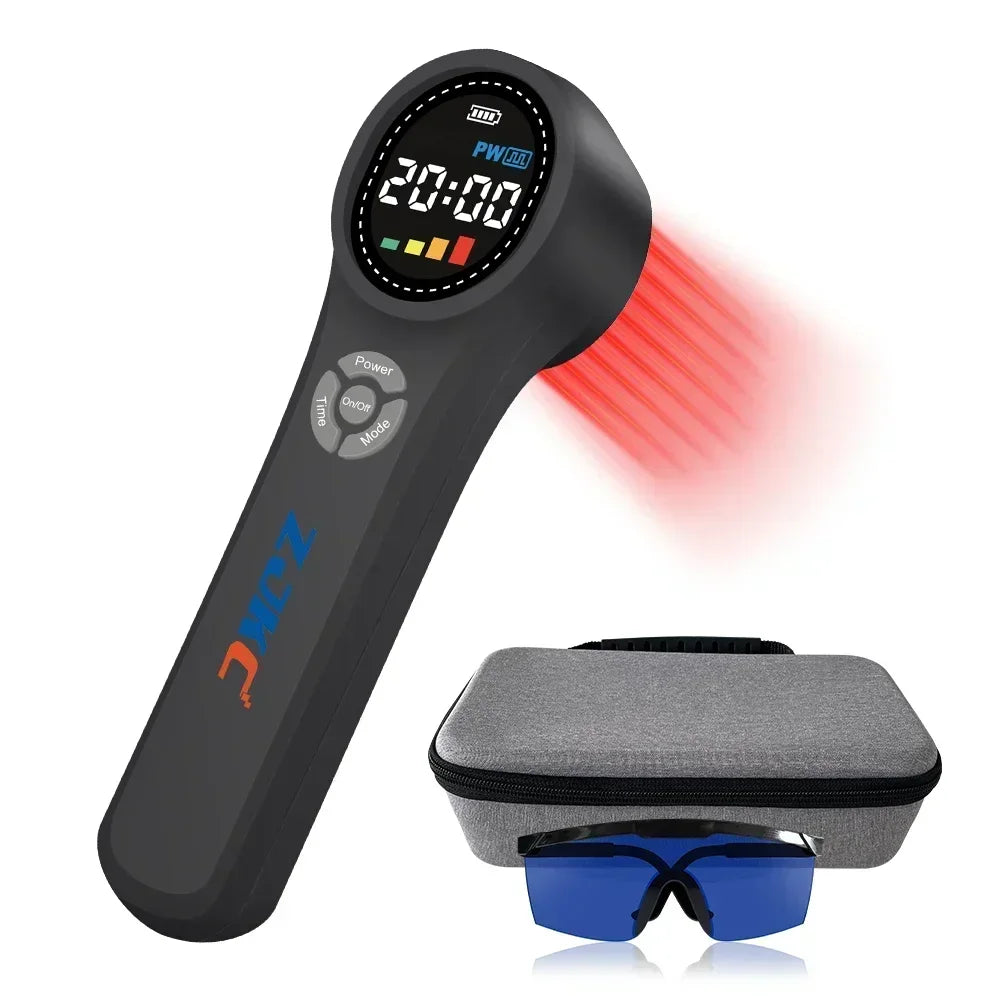 ZJKC Portable 660nm 810nm 980nm Cold Laser Therapy Device Home Use for