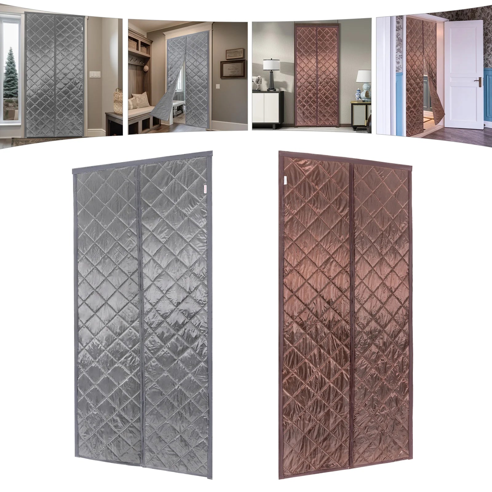 Magnetic Thermal Insulated Door Curtain Waterproof in USA