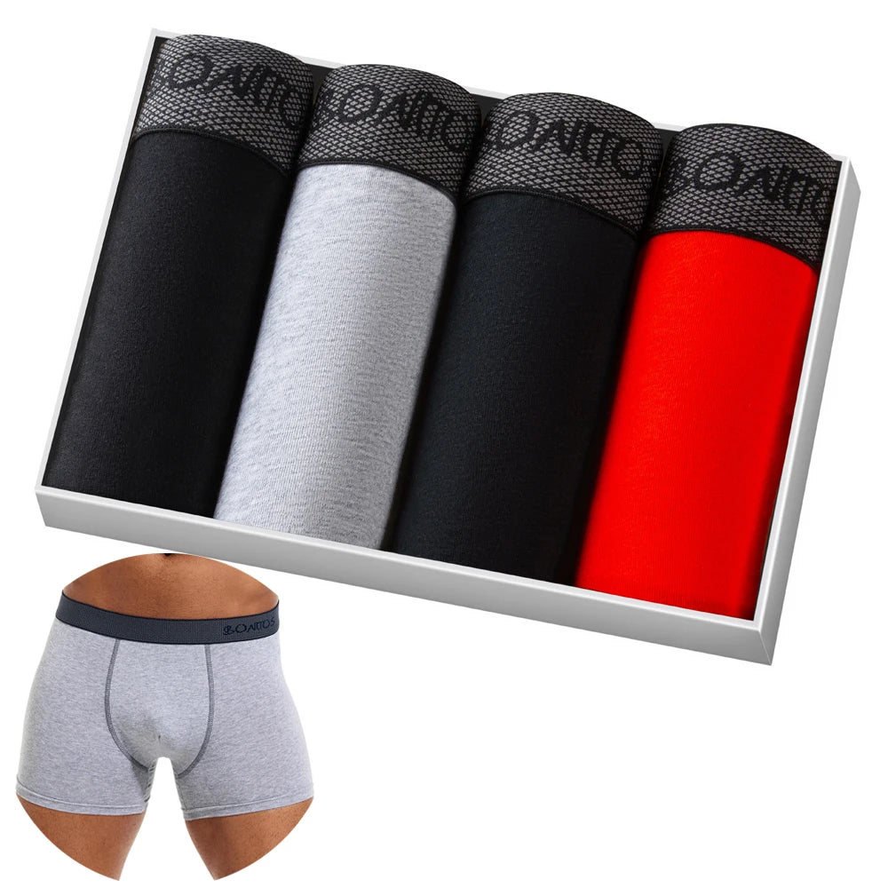 Boxer Shorts Men's Panties Homme Underpants Boxershorts Underwear in USA