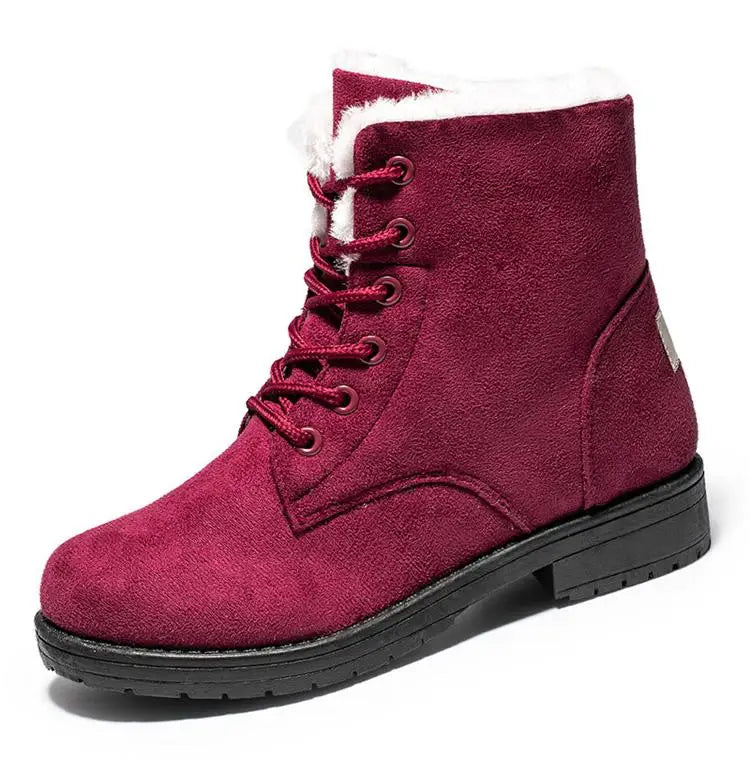 Women Boots Snow Plush Women Shoes Platform Boots in USA