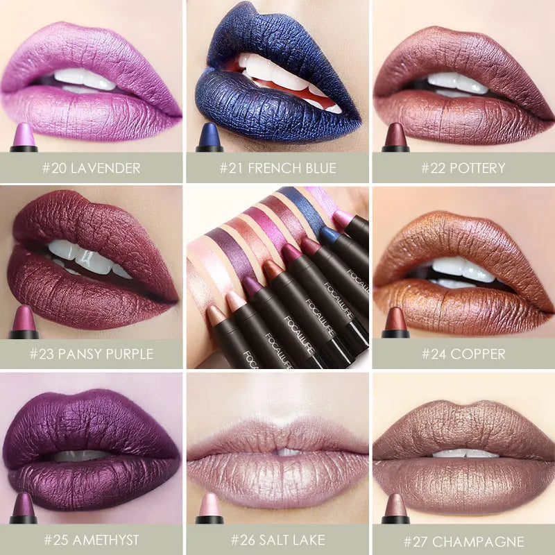 FOCALLURE Colors Matte Lipstick Long Lasting Waterproof Sexy in USA