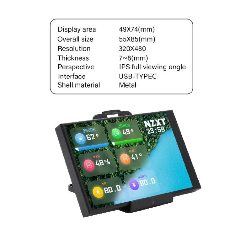 New 3.5 Inch IPS Type-C Secondary Screen Computer in USA.