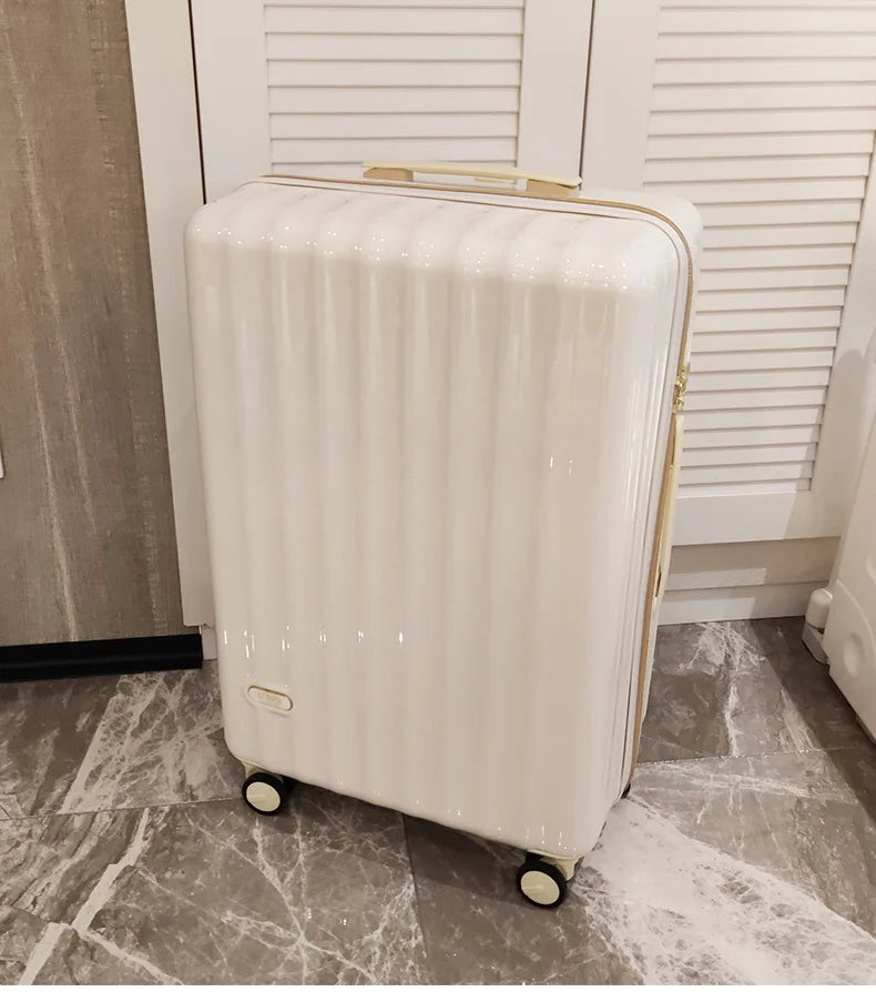 Fashion Rolling Luggage Lightweight Travel Suitcase in USA