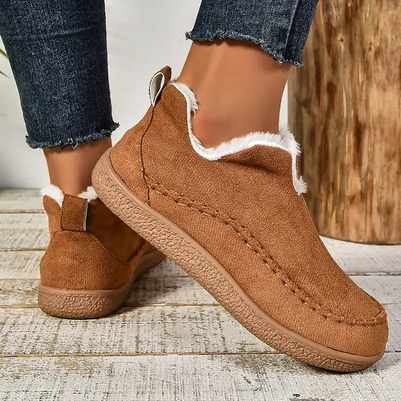 Women's Boots Slip On Winter Boots Winter Shoes Women Ankle Boots in USA