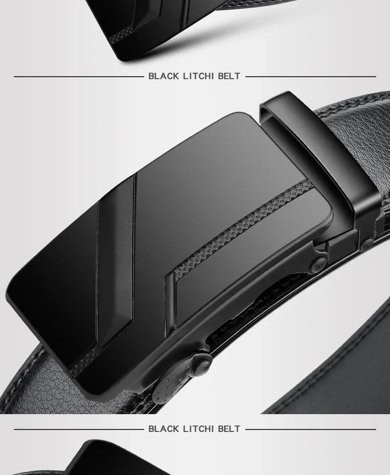 Men's High-Quality Belt Luxury Belt, Black Men's in USA