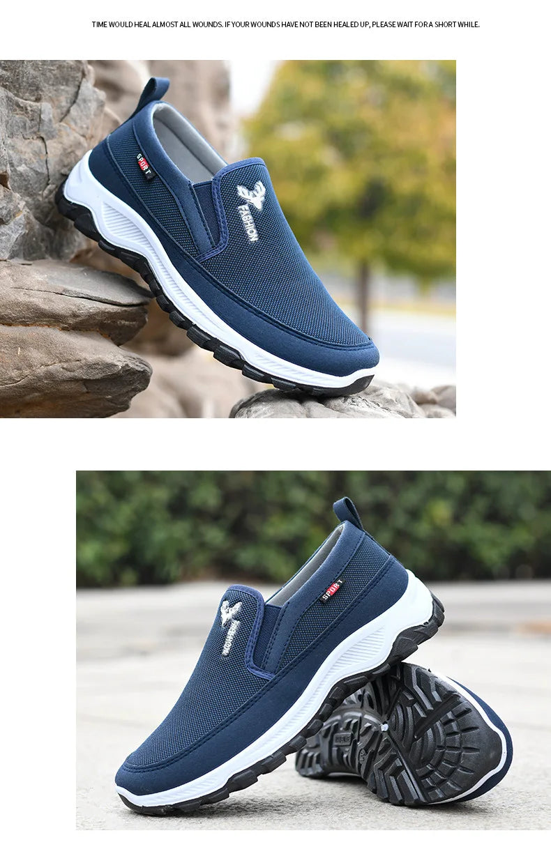 Men Running Hiking Sneakers Breathable Orthopedic Travel in USA