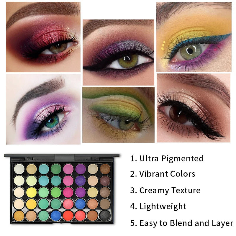 Eyeshadow Palette Women's Makeup Pigments Earth in USA