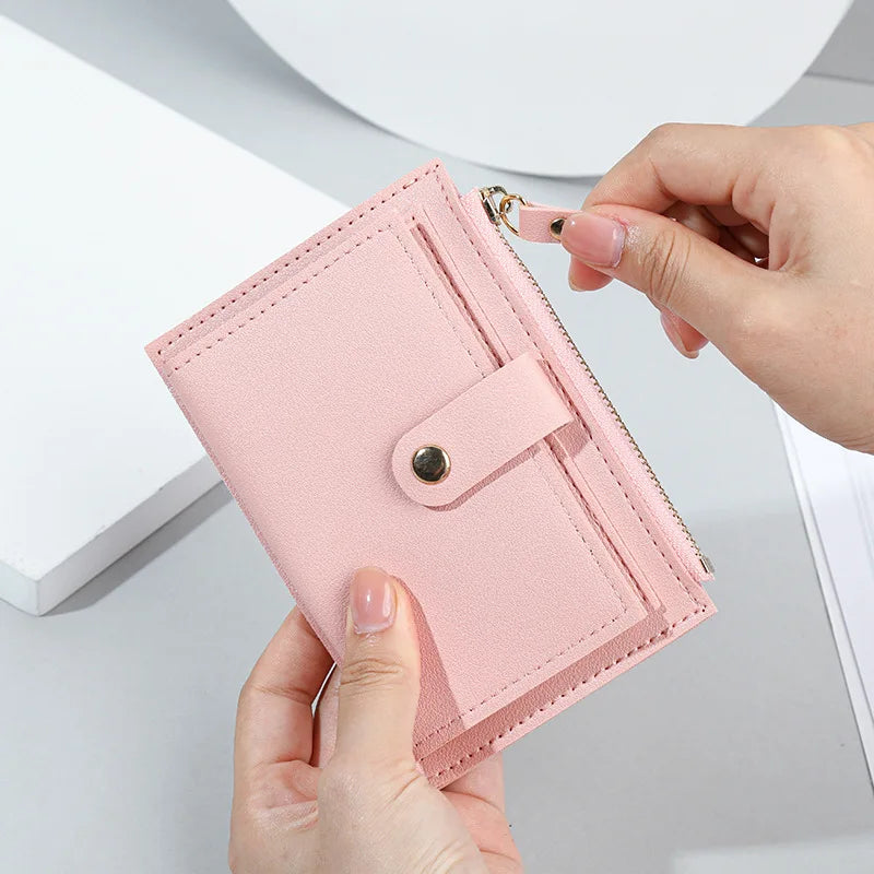 Women Wallets PU Leather Female Purse Mini Hasp in USA