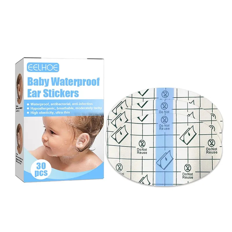 Baby Waterproof Ear Stickers Swimming Infant Disposable in USA