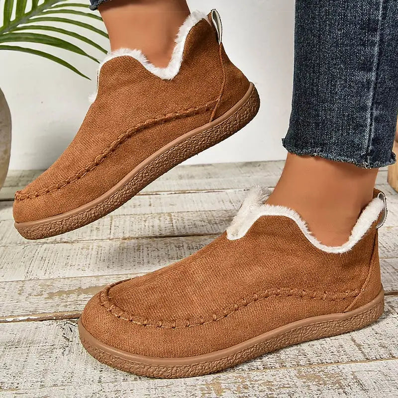 Women's Boots Slip On Winter Boots Winter Shoes Women Ankle Boots in USA