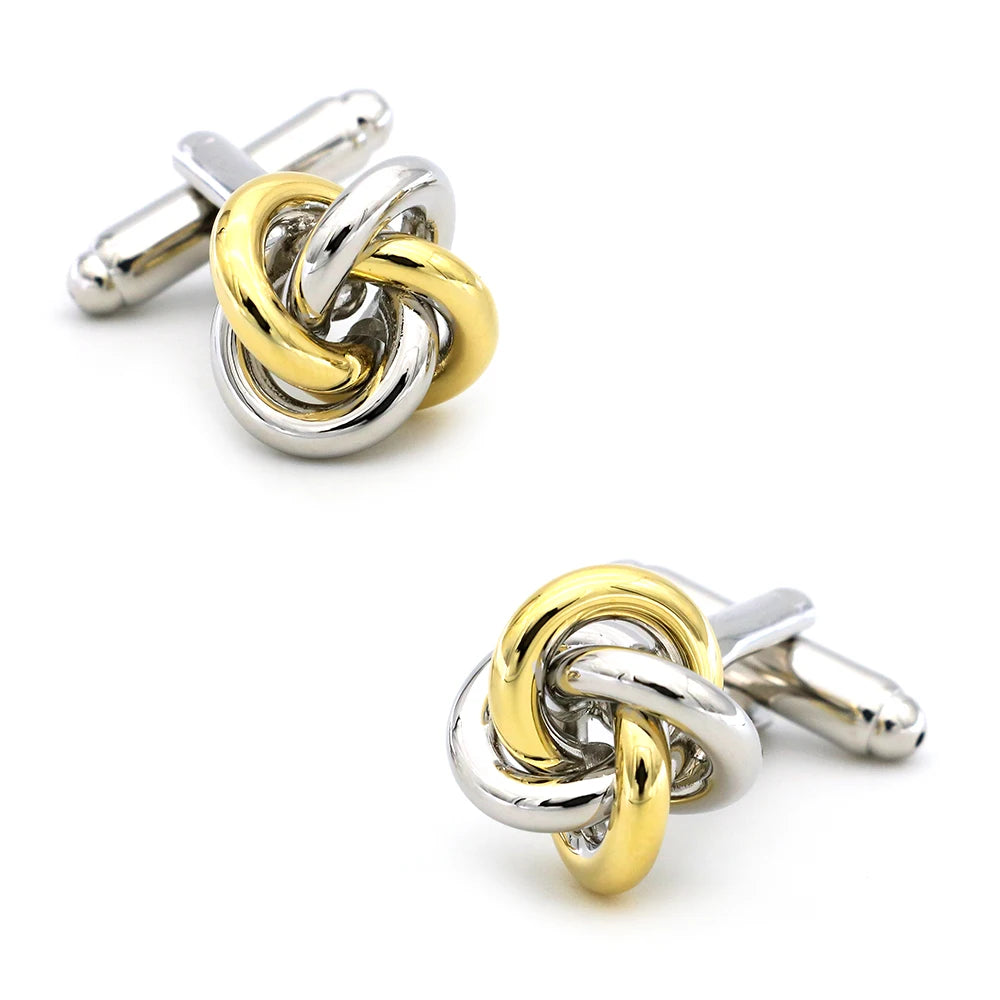 iGame Fashion Knot Cuff Links Quality Brass Material in USA