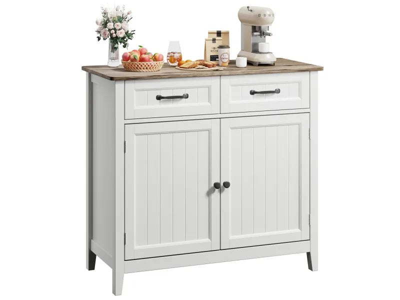 Kitchen Sideboard Buffet Cabinet, Large Kitchen Storage IN USA.