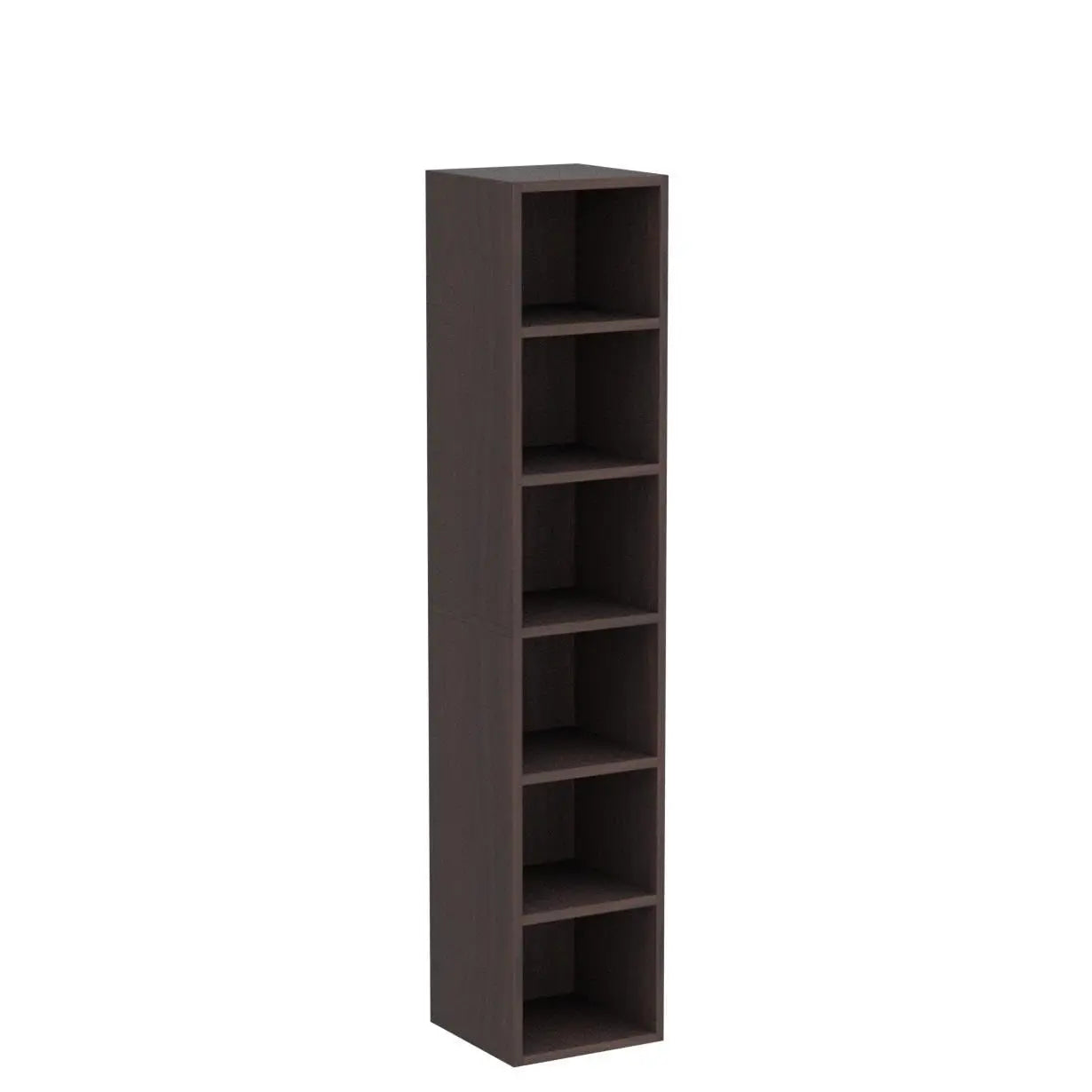 Tribesigns Tall Narrow Bookcase, Rustic Corner Bookcase IN USA.