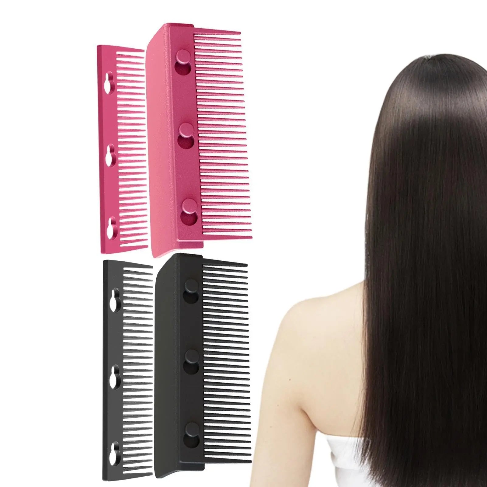 Comb Attachment Clip Flat Iron Hair Straightener Comb in USA