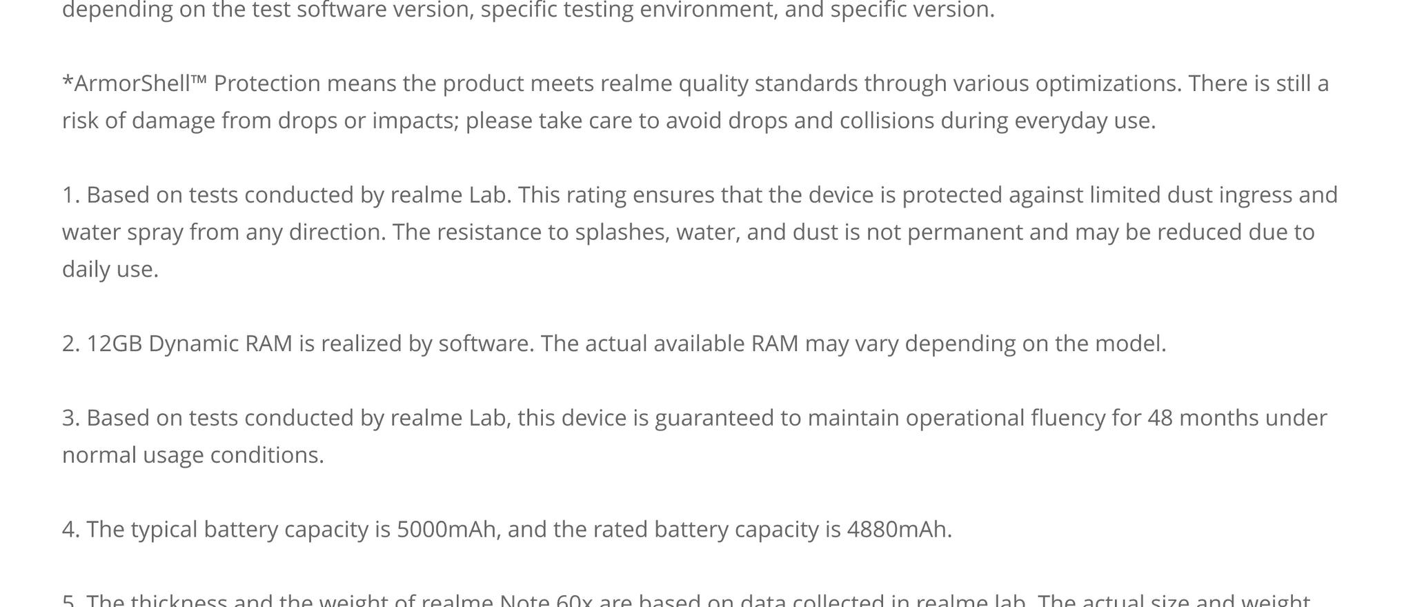 realme Note 60x Smartphone Russian Version 5000mAh Battery in USA.