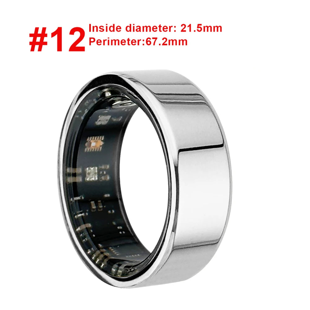 Men Fashion Smart Ring Heart Rate Blood Oxygen Sports Women in USA.