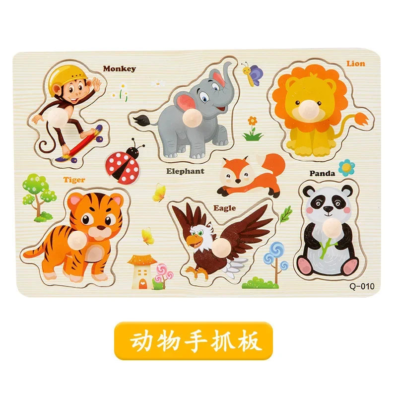 Wooden Puzzles for Toddlers Montessori Baby in USA