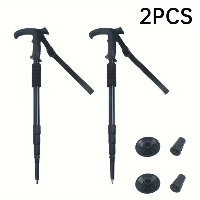 Trekking Pole Ultralight Walking Sticks Adjustable Hiking Canes in USA