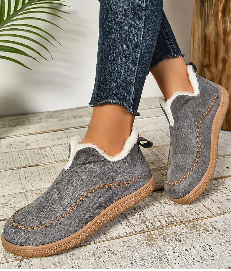 Women's Boots Slip On Winter Boots Winter Shoes Women Ankle Boots in USA