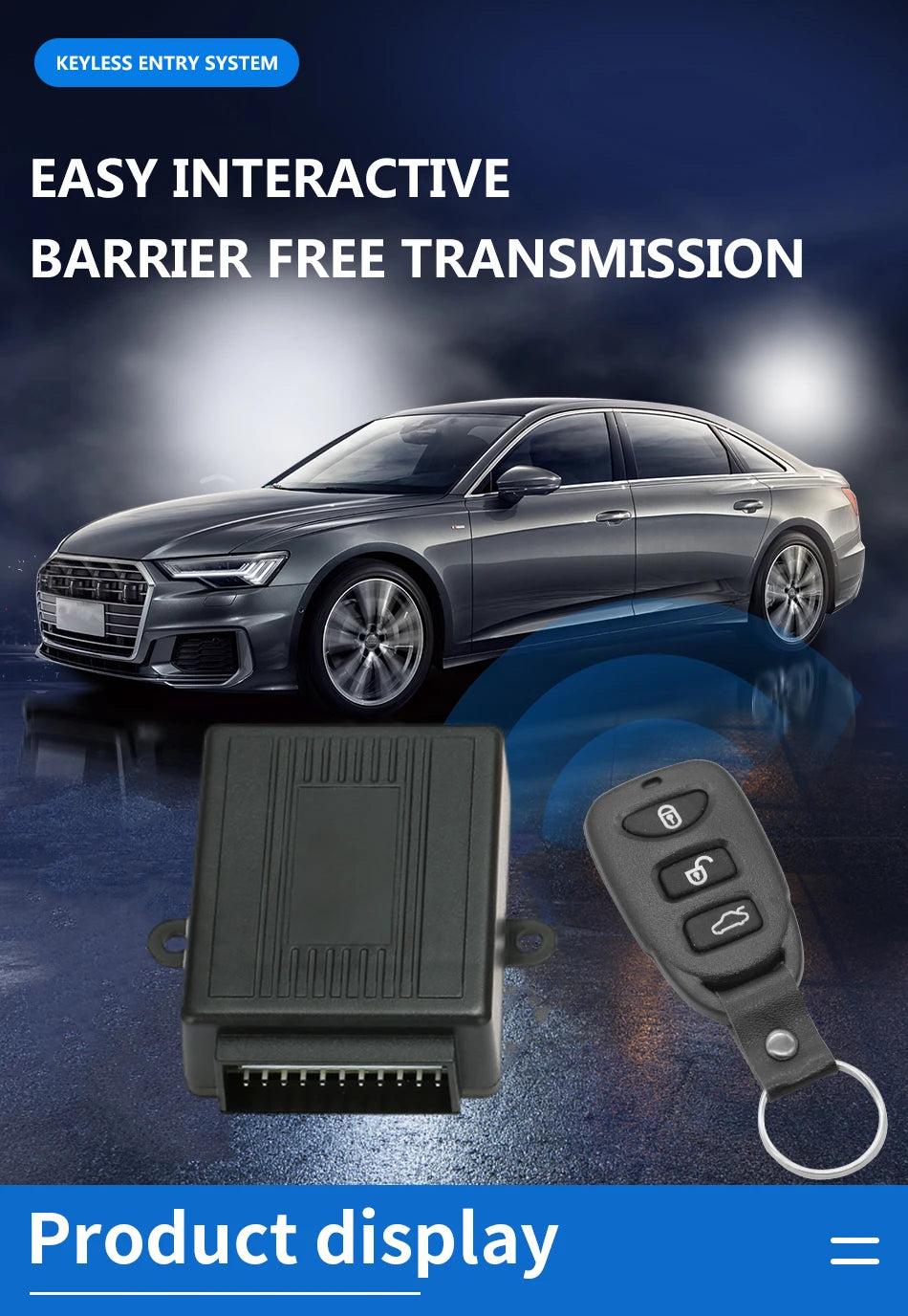 Car remote access system remote unlocking locking in USA