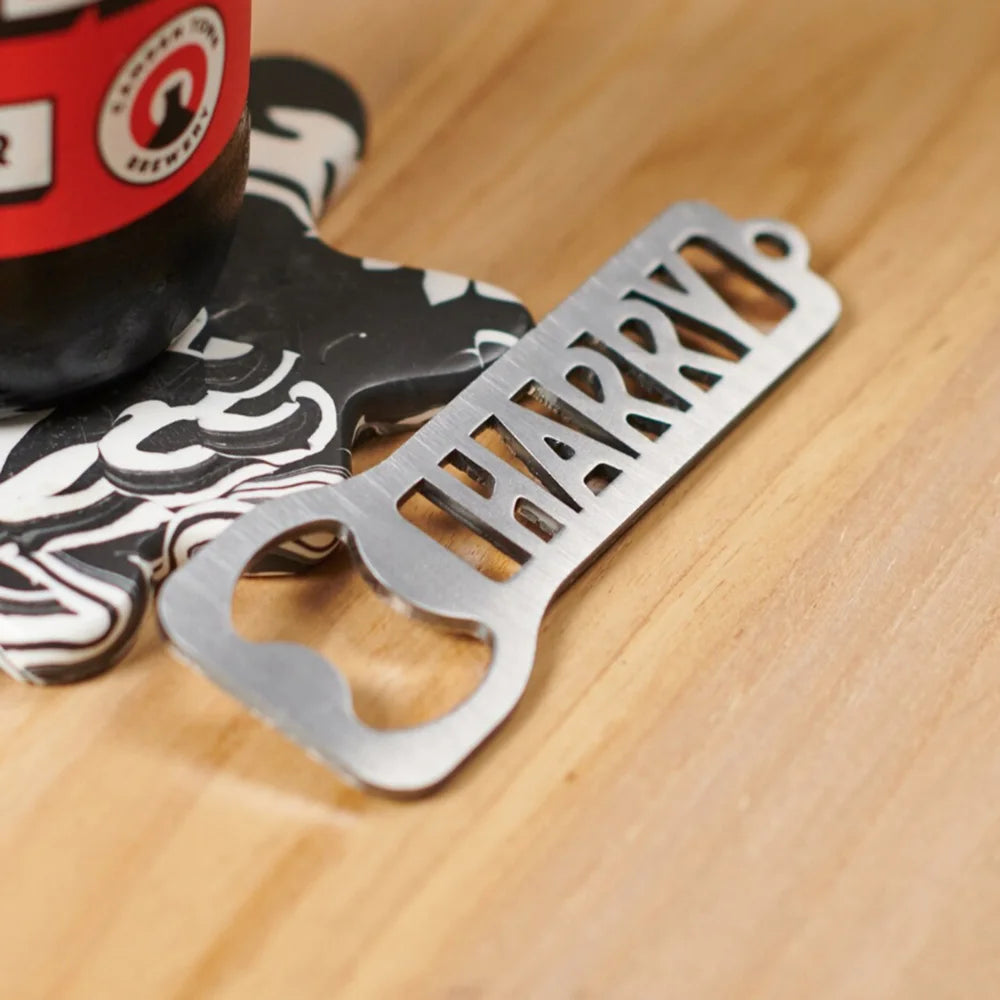 Customized Metal Bottle Opener Stainless Steel Best man in USA