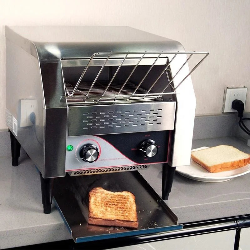 Commercial vertical quick conveyor toaster/electric belt in USA.